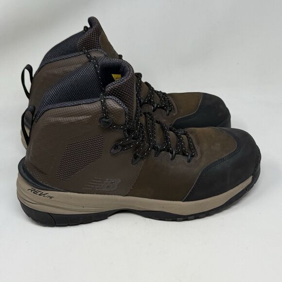 New Balance 989 Industrial Composite Toe Work Boots Mens 11.5 D Brown Leather - Picture 3 of 16